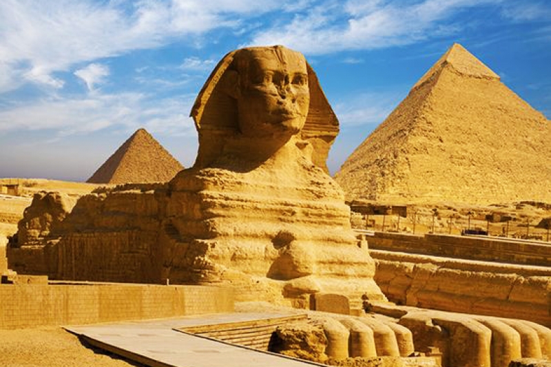 Cairo Over Day Trip Pyramids of Giza, Sakkara and Memphis from Port Said Port