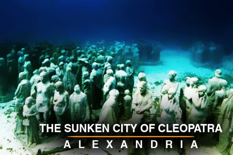 The sunken city of Cleopatra