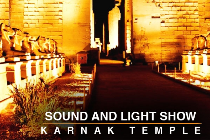 Sound and light show Karnek temple